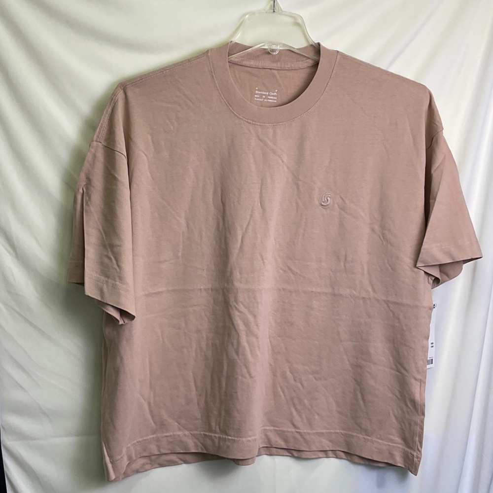 Urban Cropped Tee in Dusty Mauve